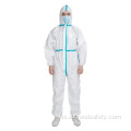 Ce FDA Medical Bata de aislamiento protectora desechable impermeable